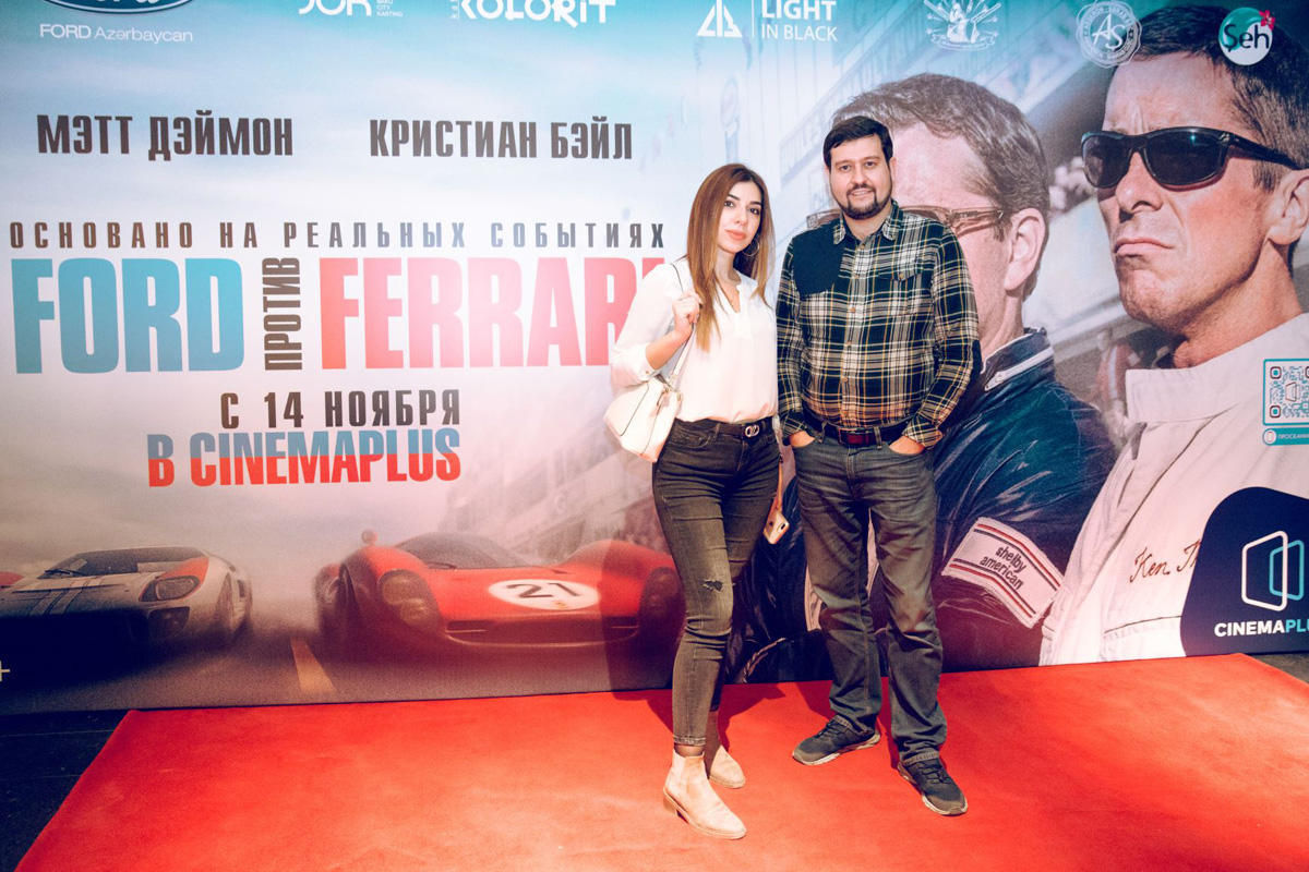 В Баку состоялся предпремьерный показ фильма "Ford против Ferrari"