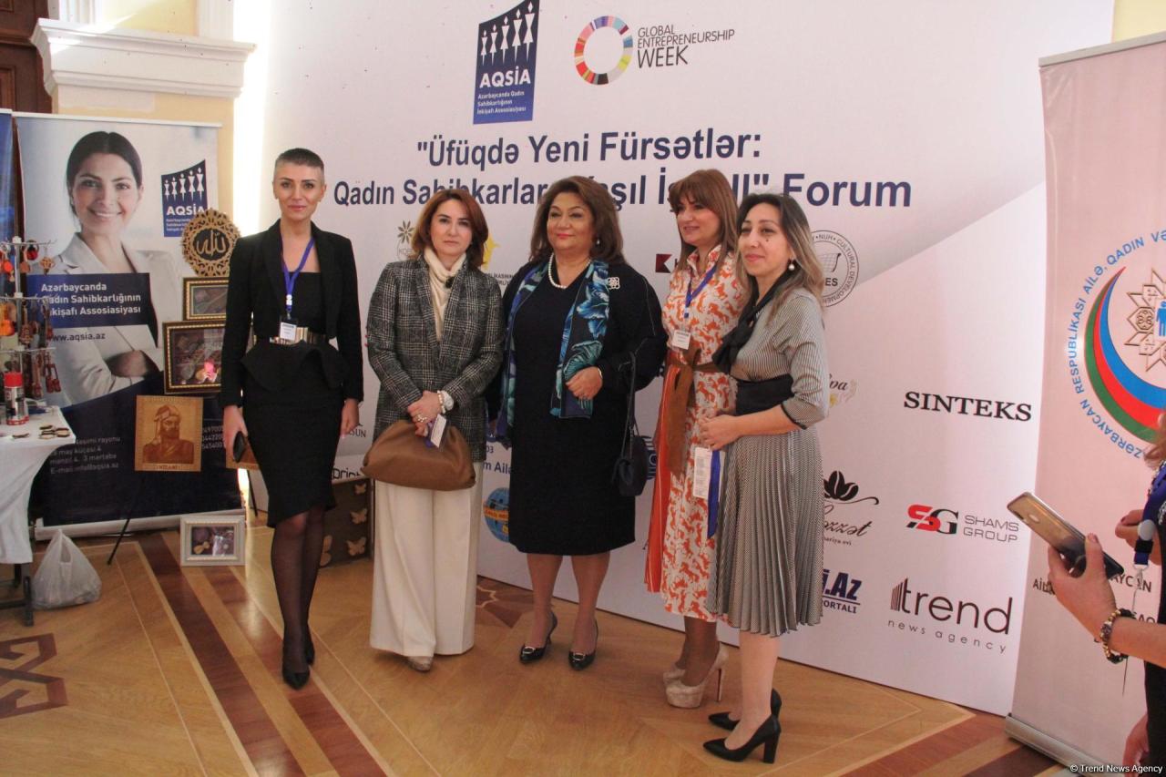 В Баку открылся второй Международный женский форум предпринимателей
