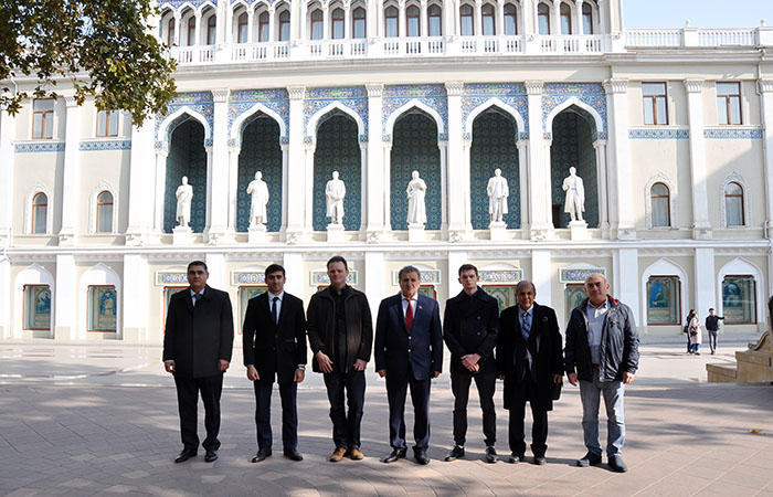 Потомки Джалила Мамедкулизаде впервые посетили Азербайджан