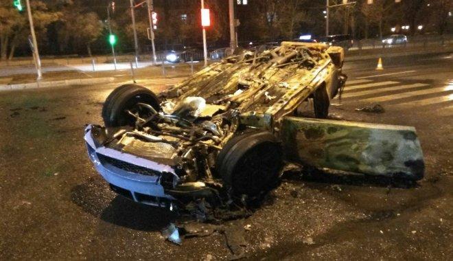 Чудовищная цепная авария в центре Баку, образовалась пробка