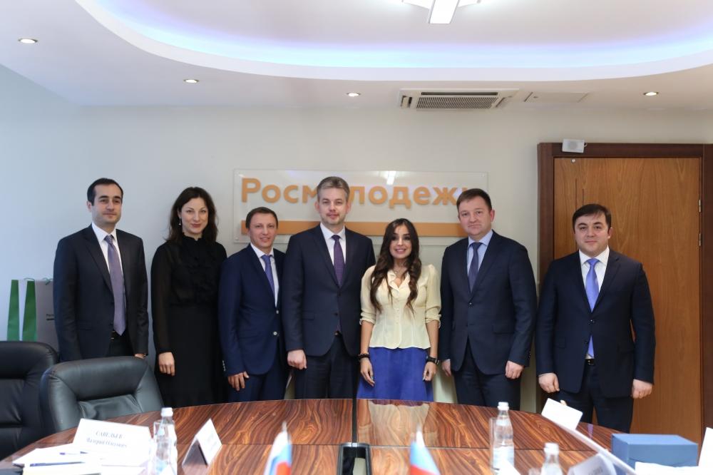 Вице-президент Фонда Гейдара Алиева Лейла Алиева провела ряд двусторонних встреч в Москве