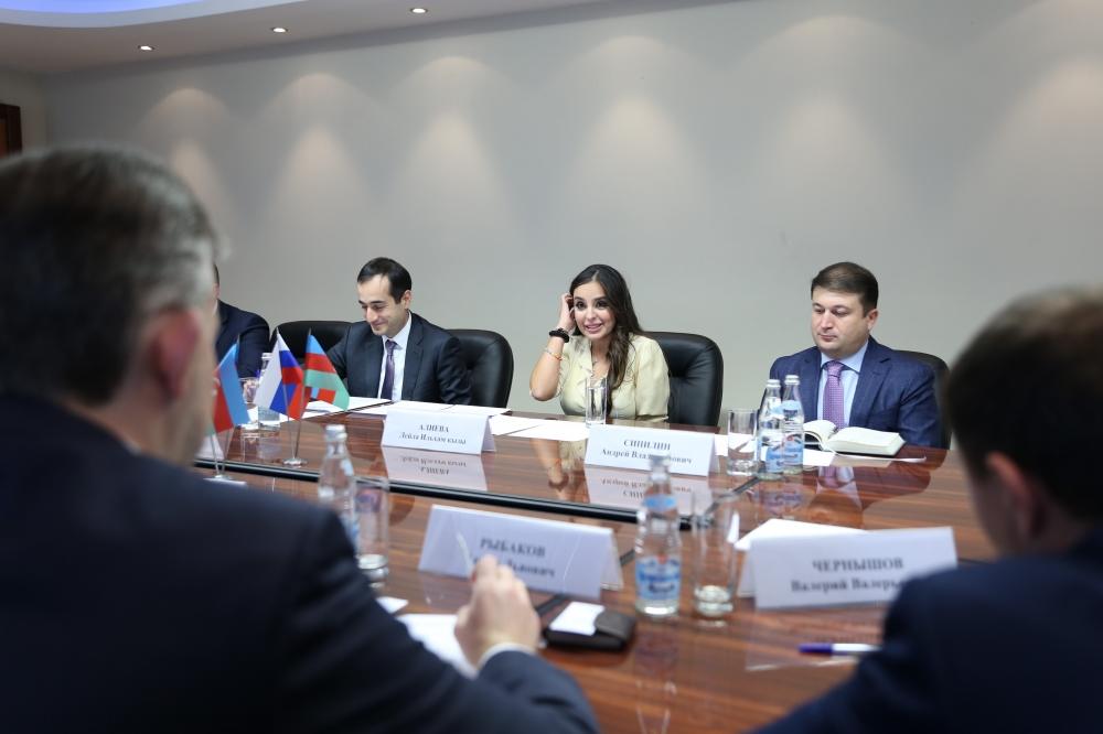 Вице-президент Фонда Гейдара Алиева Лейла Алиева провела в Москве двусторонние встречи