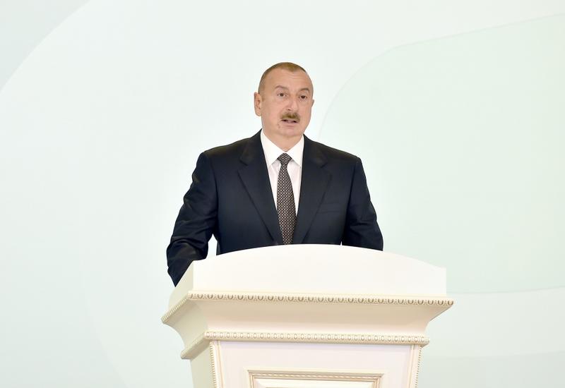 Президент Ильхам Алиев: Сегодня Сумгайыт – это современный, стремительно развивающийся, благоустраивающийся с каждым днем красивый город