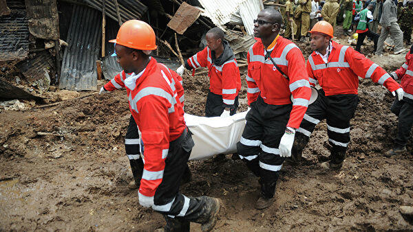 В Кении при сходе оползня погибли около 40 человек