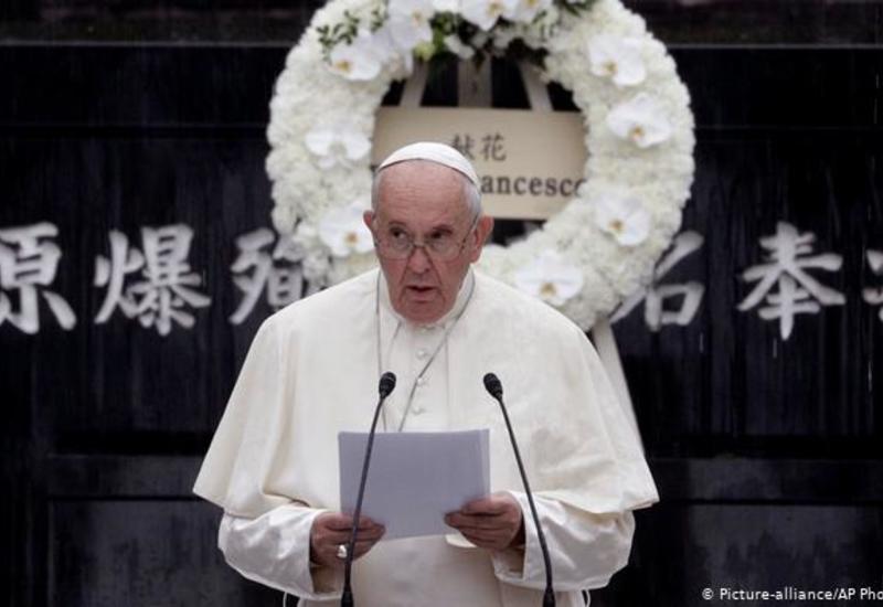 Папа Римский Франциск осудил использование ядерного оружия