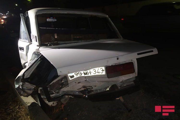 Цепная авария в Гяндже: столкнулись 5 автомобилей, есть пострадавшие