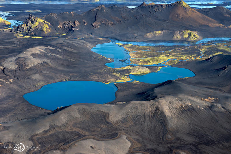 Невероятные виды Исландии из самолета