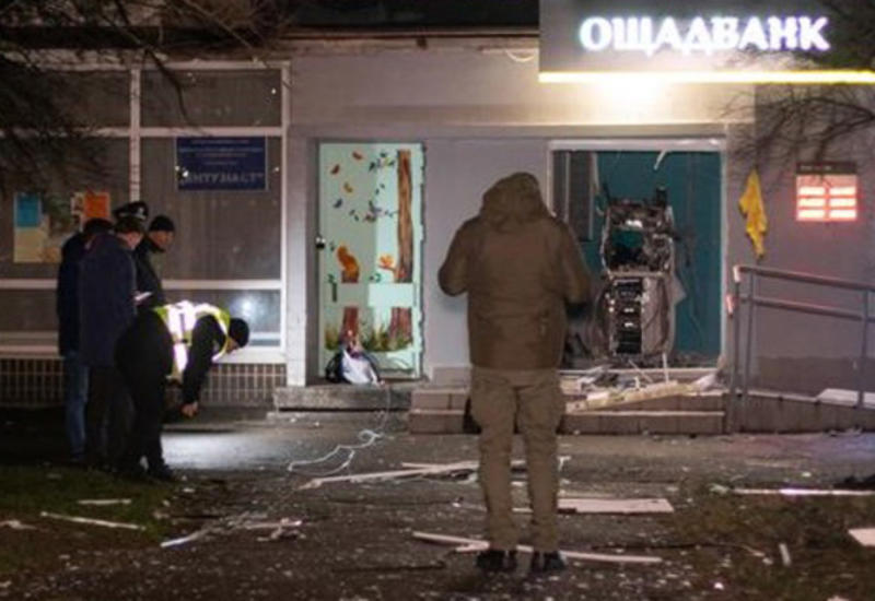 Взрыв в киевском банке: подозреваемые задержаны