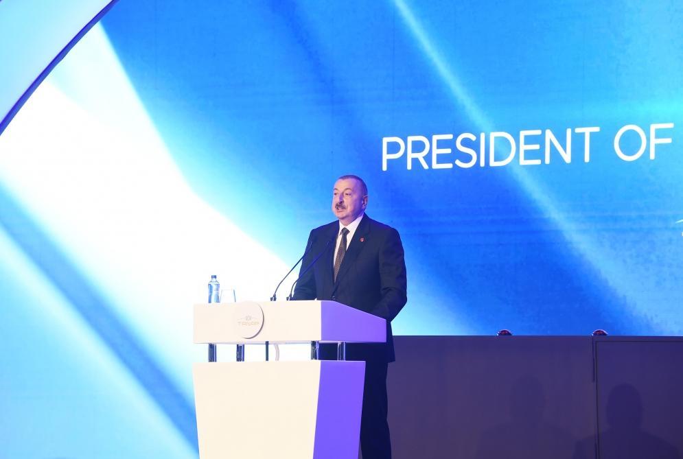 Президент Ильхам Алиев: Реализованные грандиозные проекты свидетельствуют о нашей силе и приумножают мощь Азербайджана и Турции