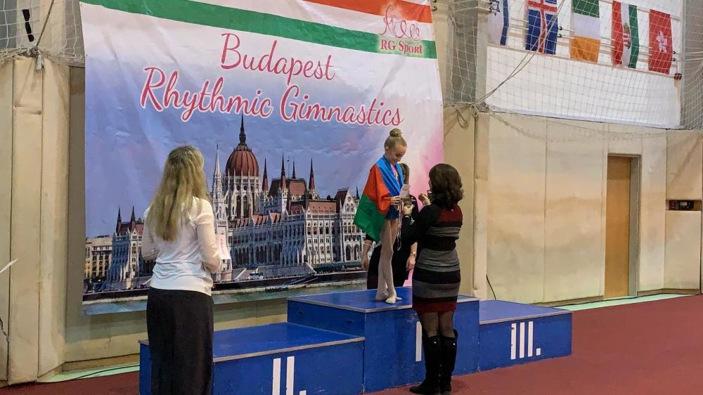 Азербайджанская гимнастка завоевала четвертую медаль за один месяц