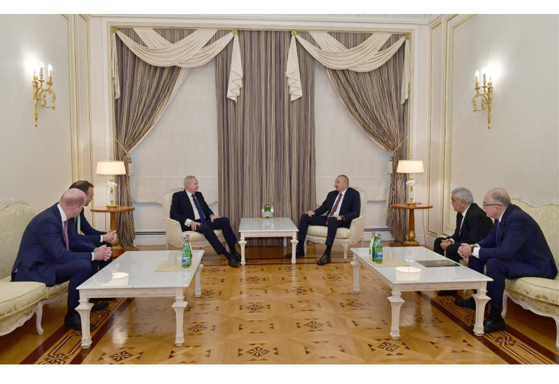Президент Ильхам Алиев принял генерального исполнительного директора группы ВР