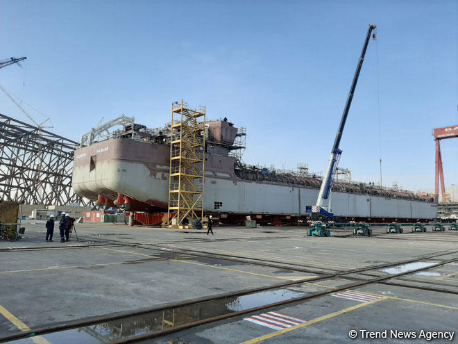 В Азербайджане спустят на воду новый танкер