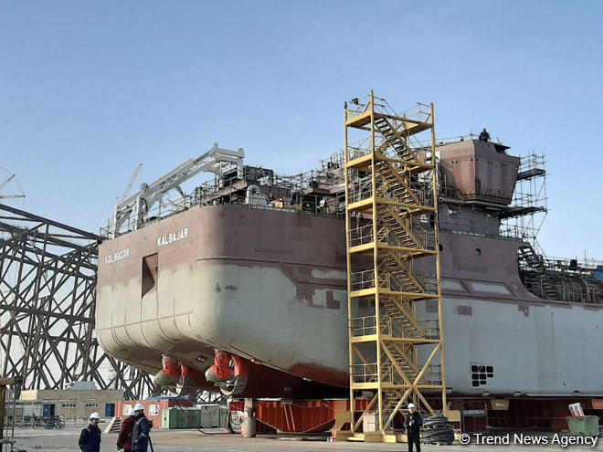 В Азербайджане спустят на воду новый танкер