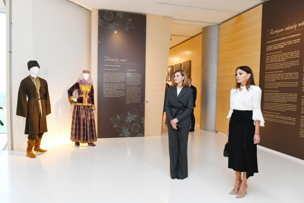 Первый вице-президент Азербайджана Мехрибан Алиева и супруга Президента Украины Елена Зеленская посетили Центр Гейдара Алиева