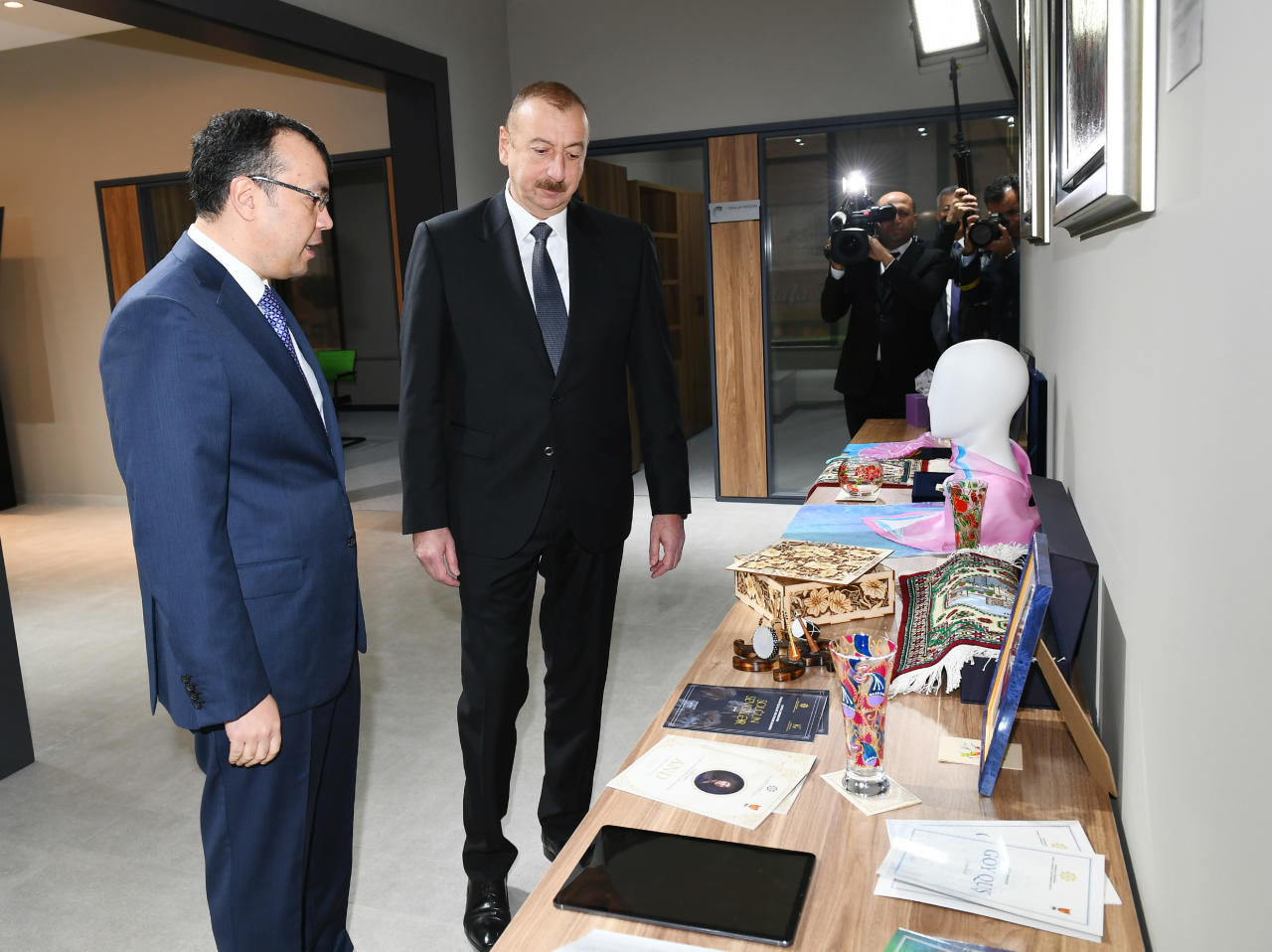 Президент Ильхам Алиев принял участие в открытии центра DOST номер 2