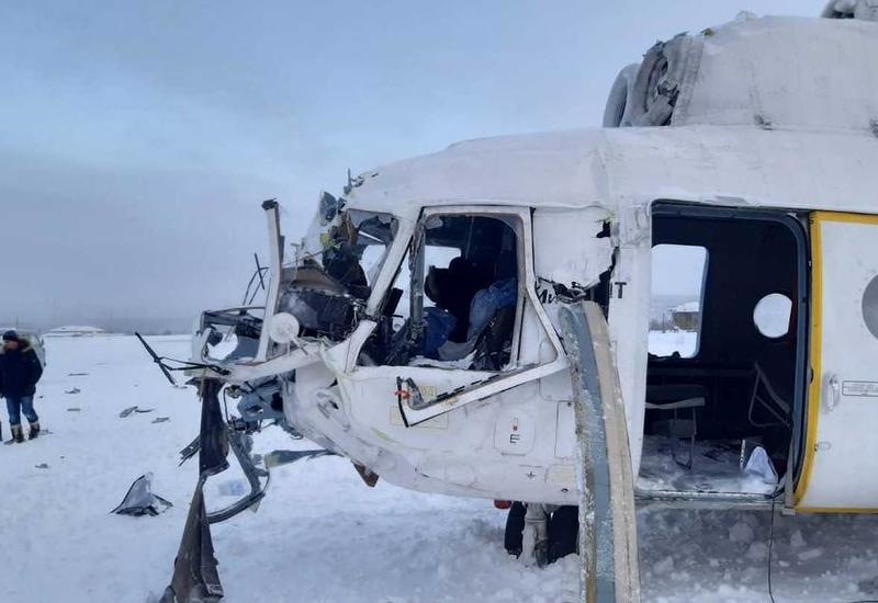В России вертолет Ми-8 совершил жесткую посадку, есть пострадавшие