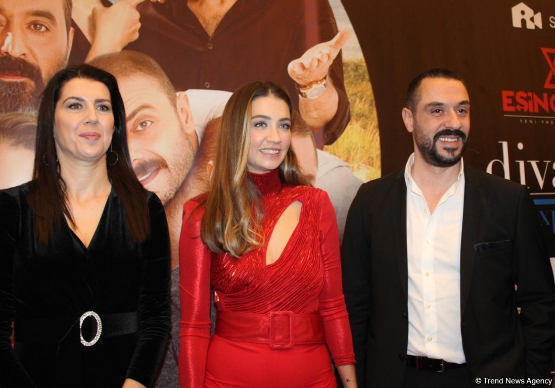Известные турецкие актеры приехали в Баку