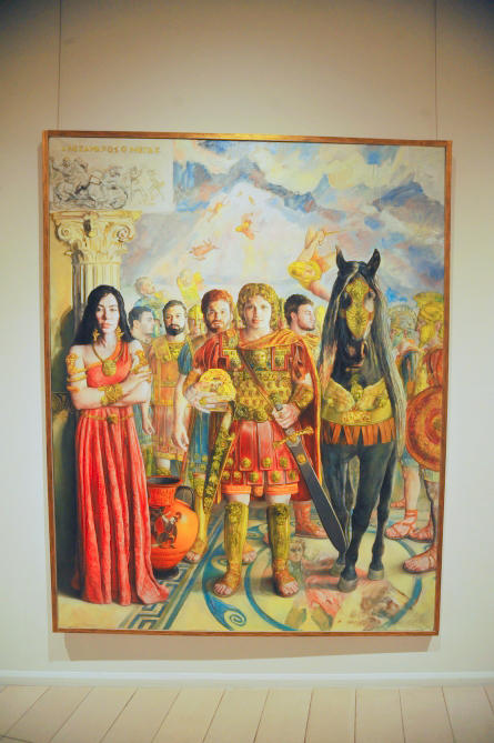 В Баку открылась выставка работ известного художника