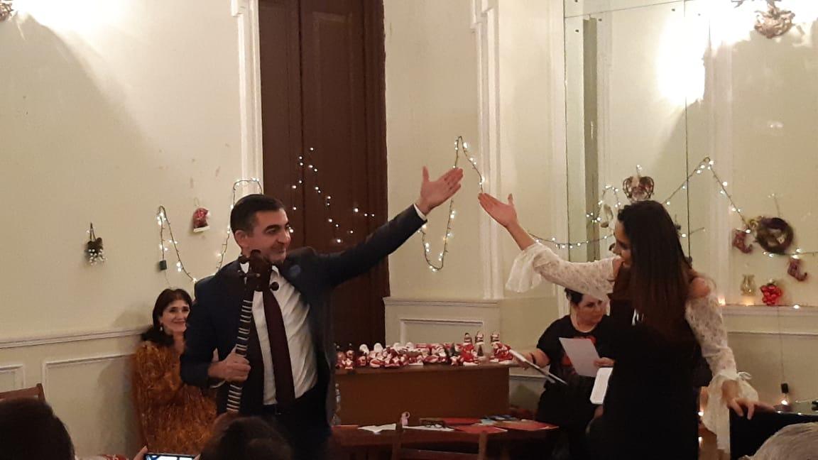 Участники проекта Филармонии "Gənclərə dəstək" выступили с концертом в Тбилиси