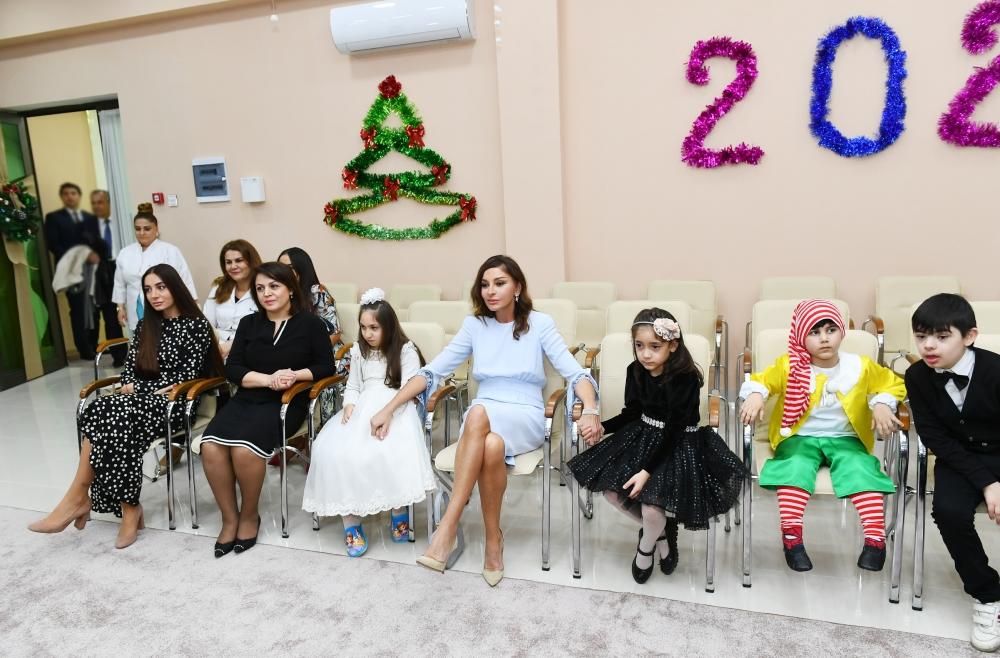 Первый вице-президент Мехрибан Алиева ознакомилась с условиями, созданными после капитального ремонта в Детском психоневрологическом центре