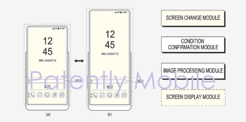 Samsung готовит смартфон с «растягивающимся дисплеем»