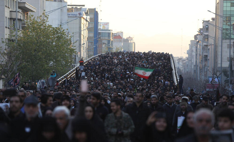 В Тегеране проходит церемония прощания с генералом Касемом Сулеймани