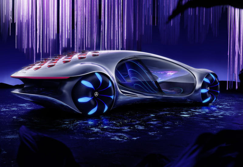 На CES-2020 представлен Mercedes-Benz в стиле "Аватар"