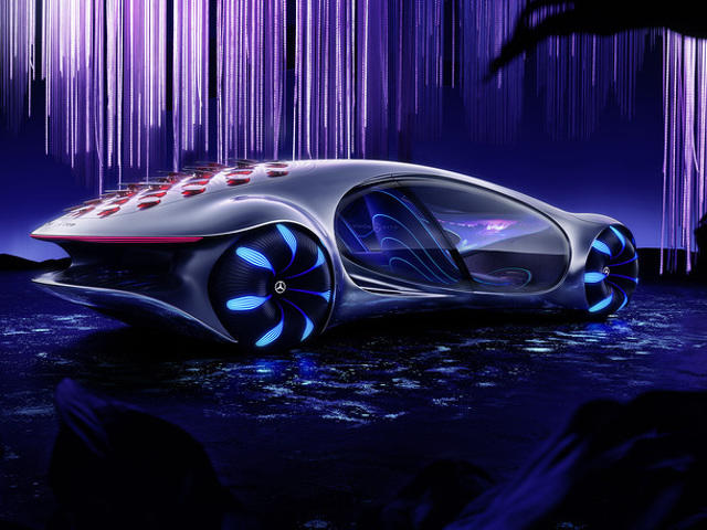 На CES-2020 представлен Mercedes-Benz в стиле "Аватар"