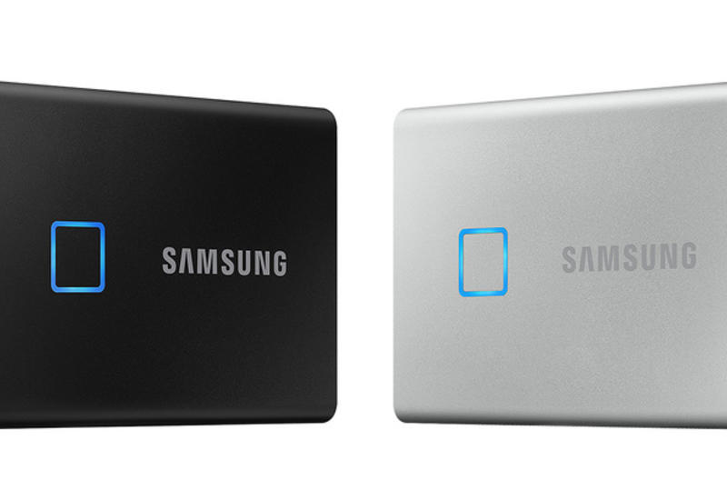 Samsung защитила SSD-накопитель сканером отпечатков