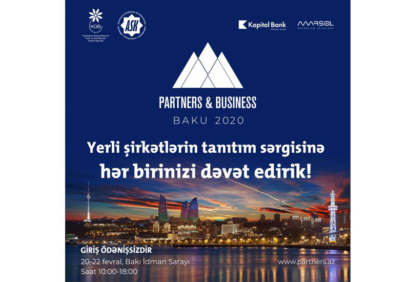 Kapital Bank выступит партнером выставки «Partners and Business» (R)