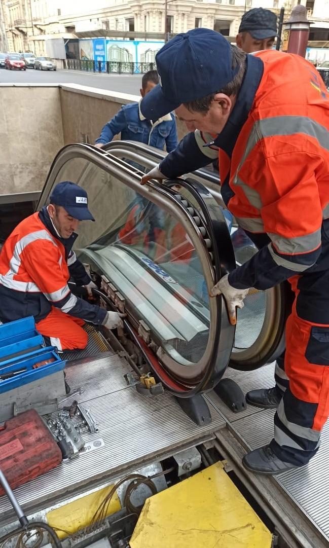В Баку отремонтированы десятки эскалаторов в пешеходных переходах