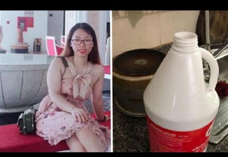 Жена решила помыть бутылку и случайно увидела, что в ней у мужа тайник