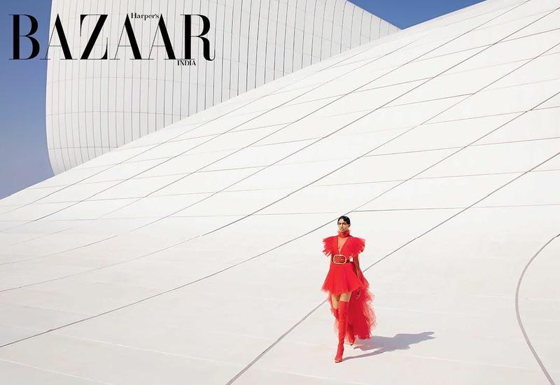 Всемирно известный журнал Harper's Bazaar сделал съемку в Баку