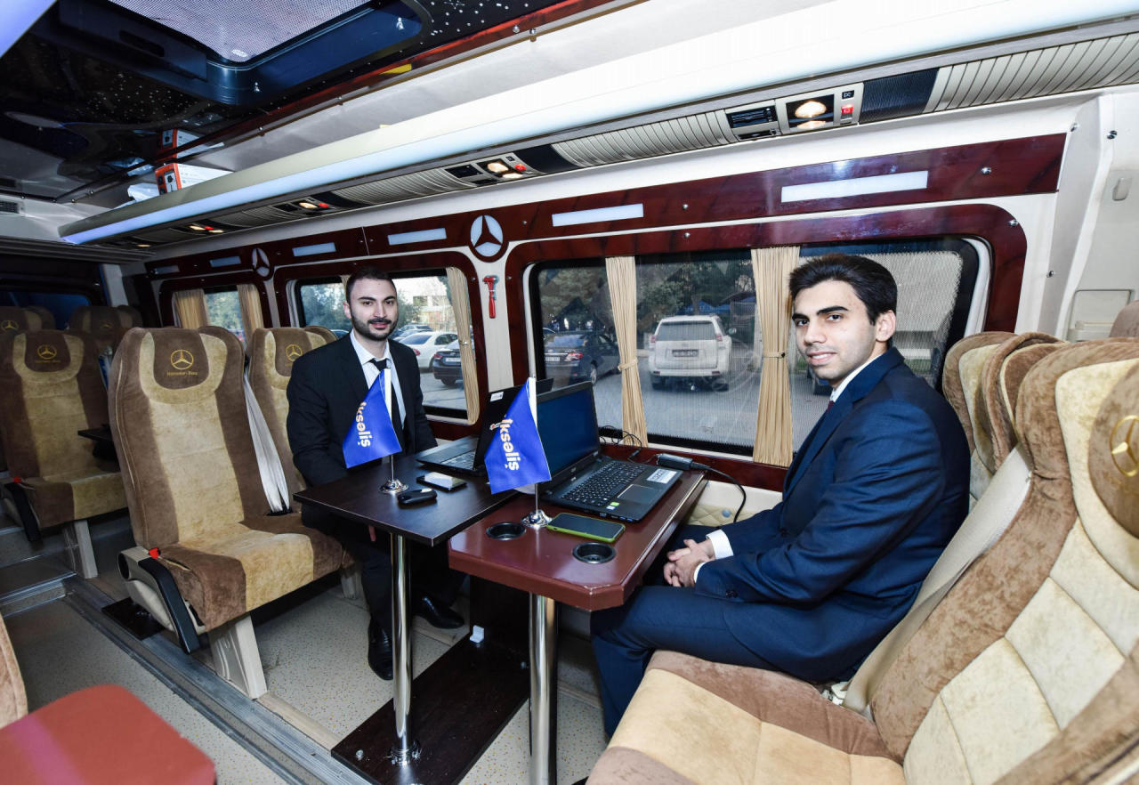 Автобусы выездной регистрации на конкурс "Восхождение" отправились в регионы Азербайджана