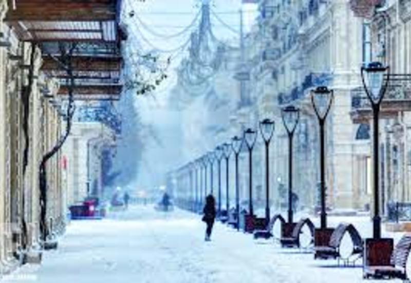 Назван самый холодный месяц в Азербайджане за последние десятилетия