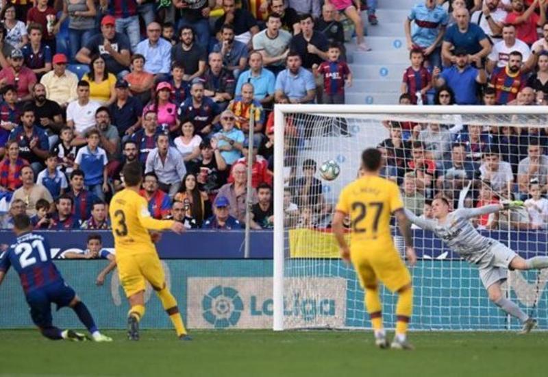 «Барселона» отправила два мяча в ворота «Леванте»