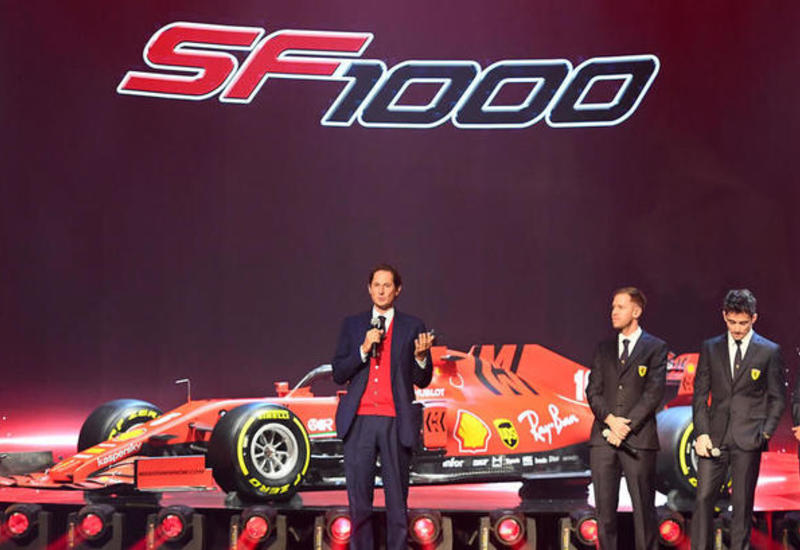 Ferrari презентовала болид SF1000 на предстоящий сезон Формулы-1