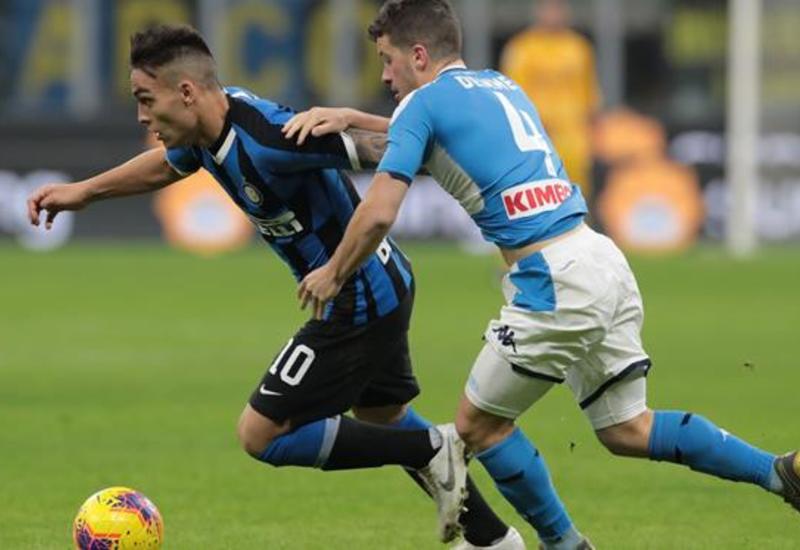 «Наполи» обыграл «Интер» в первом матче полуфинала Кубка Италии