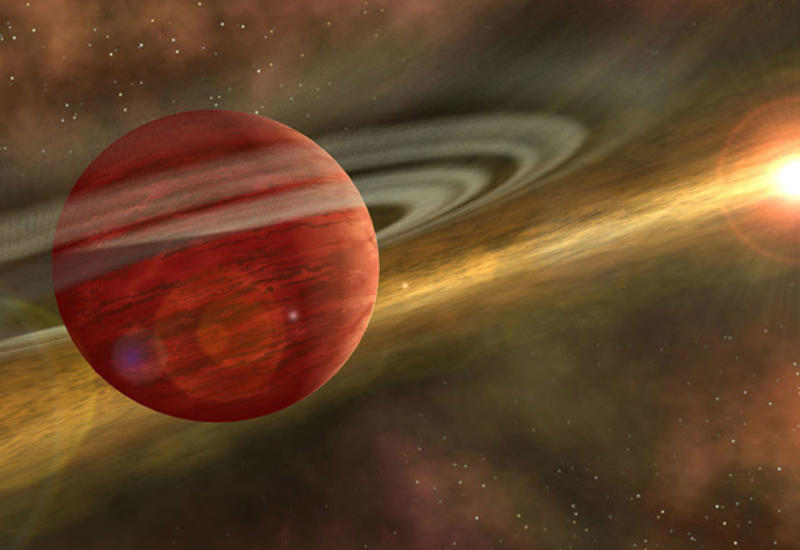 Обнаружена рекордно близкая к Земле новорождённая планета-гигант
