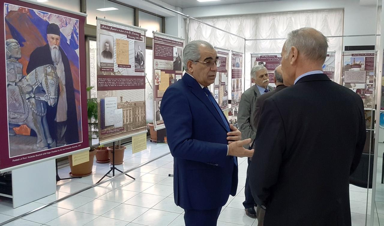 В Баку открылась выставка "Пакт Рериха – мир через культуру"