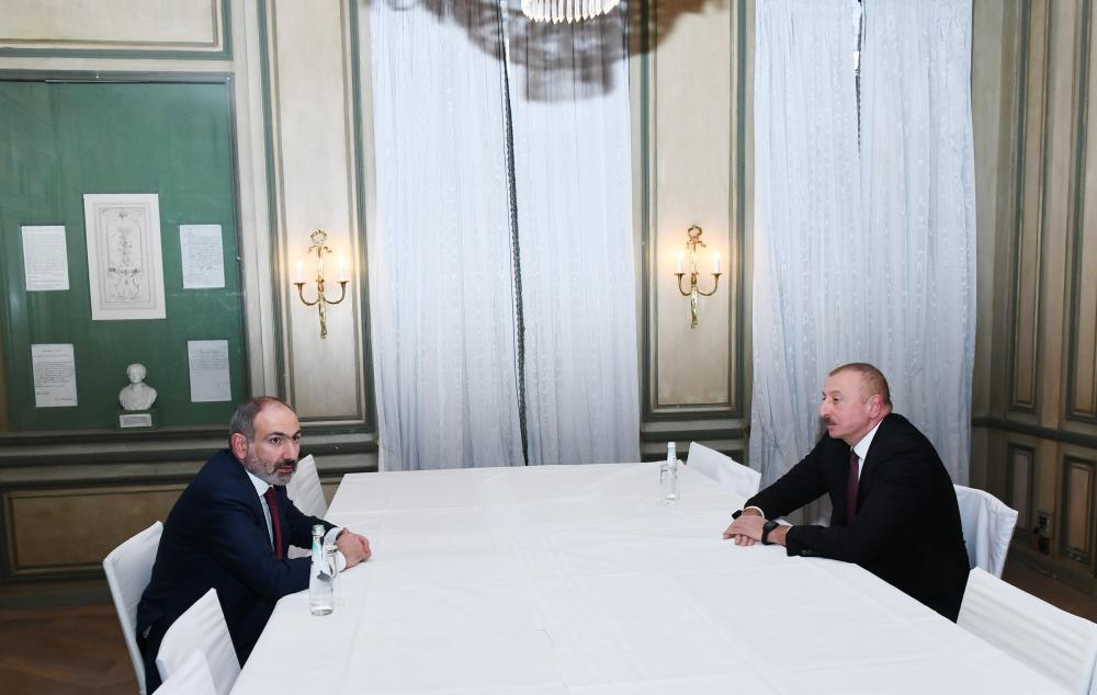 В Мюнхене прошла  встреча Президента Ильхама Алиева и Никола Пашиняна