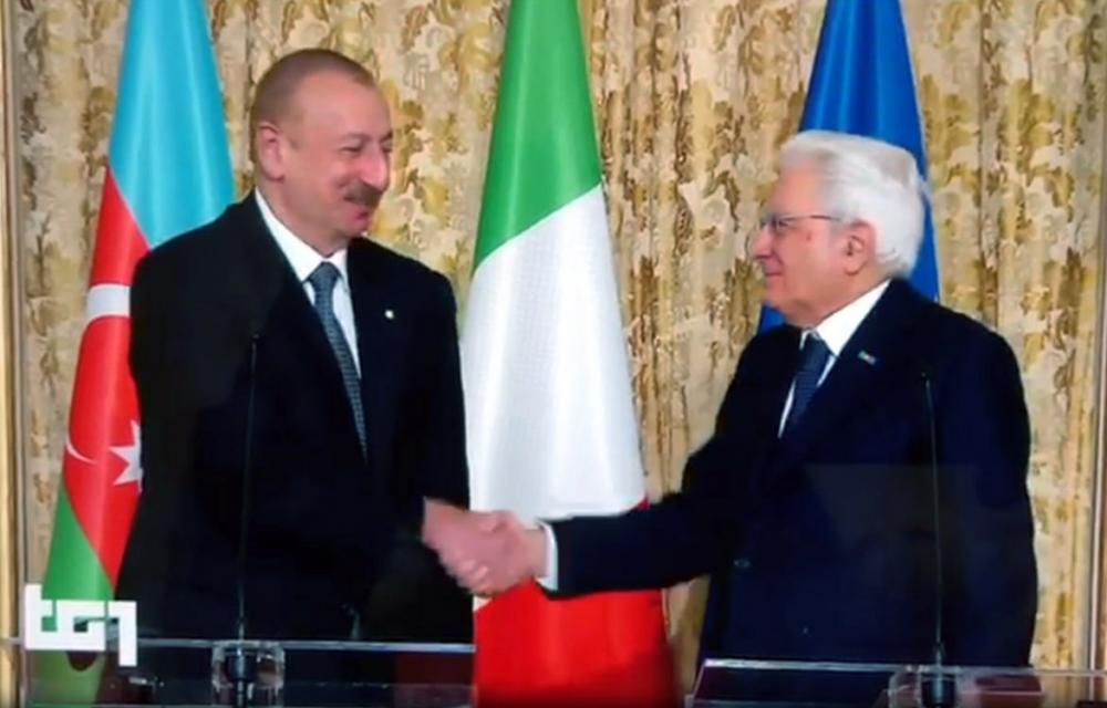 Телеканал Rai распространил репортаж о государственном визите Президента Ильхама Алиева в Италию