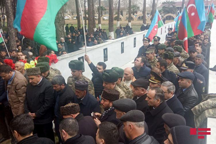 Азербайджанского военнослужащего похоронили на Аллее Шехидов