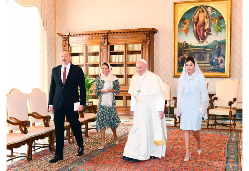 Ватикан подтвердил особую цивилизационную миссию Первого вице-президента Мехрибан Алиевой