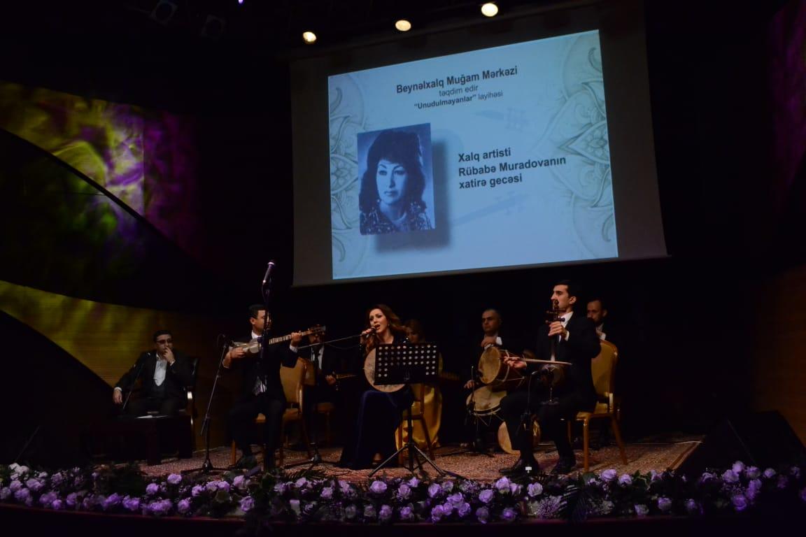 Вечер памяти Рубабы Мурадовой в Центре мугама