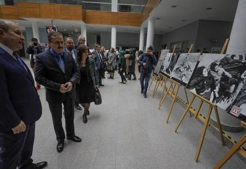 В Стамбуле открылась выставка, посвященная Ходжалинскому геноциду
