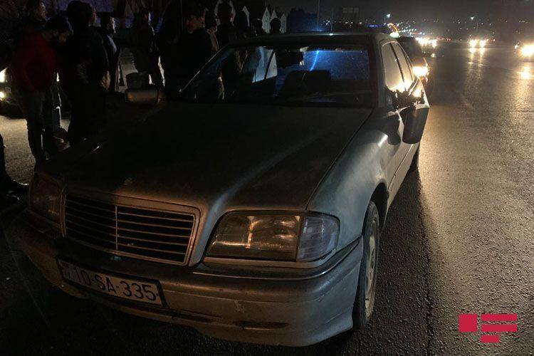 ДТП на шоссе Баку-Сумгайыт, есть пострадавший