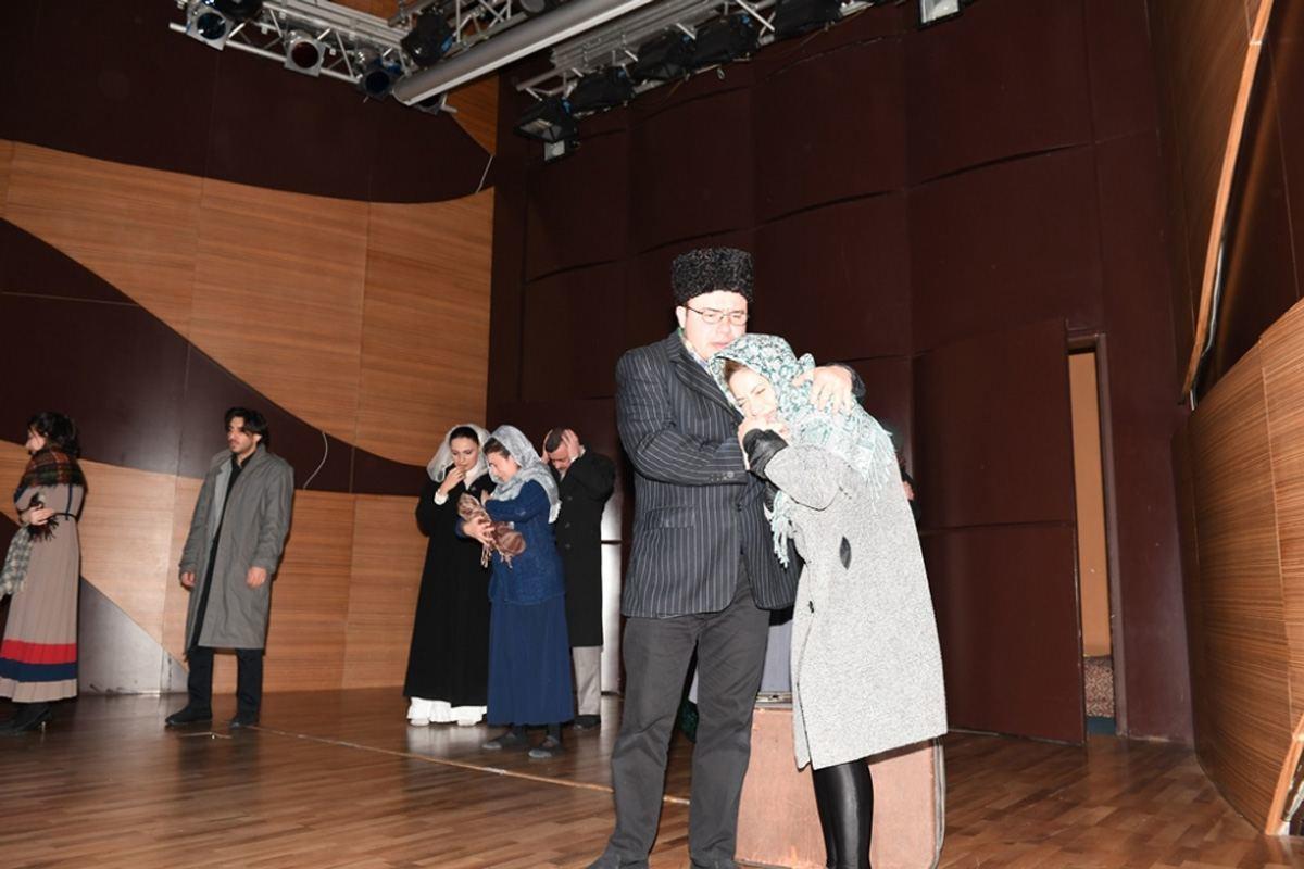 В Центре мугама состоялся спектакль, посвященный памяти жертв Ходжалинского геноцида