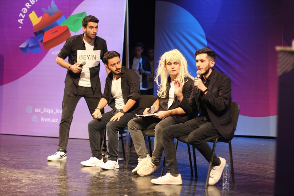 В Баку прошел четвертьфинал Азербайджанской лиги КВН