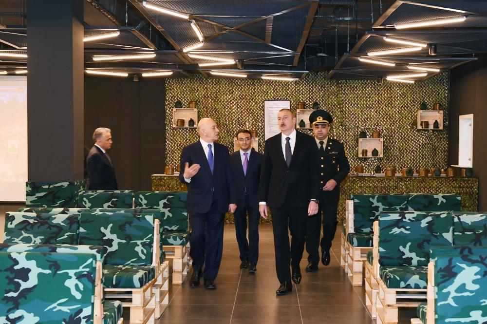 Президент Ильхам Алиев принял участие в церемонии открытия комплекса ASAN Həyat в Товузе